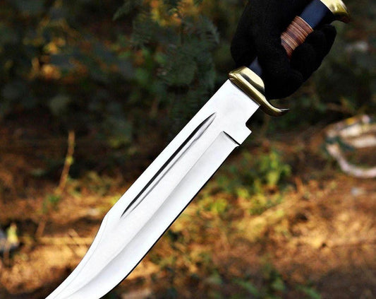 Handmade Bowie Knife – 1085 High Carbon Steel Blade